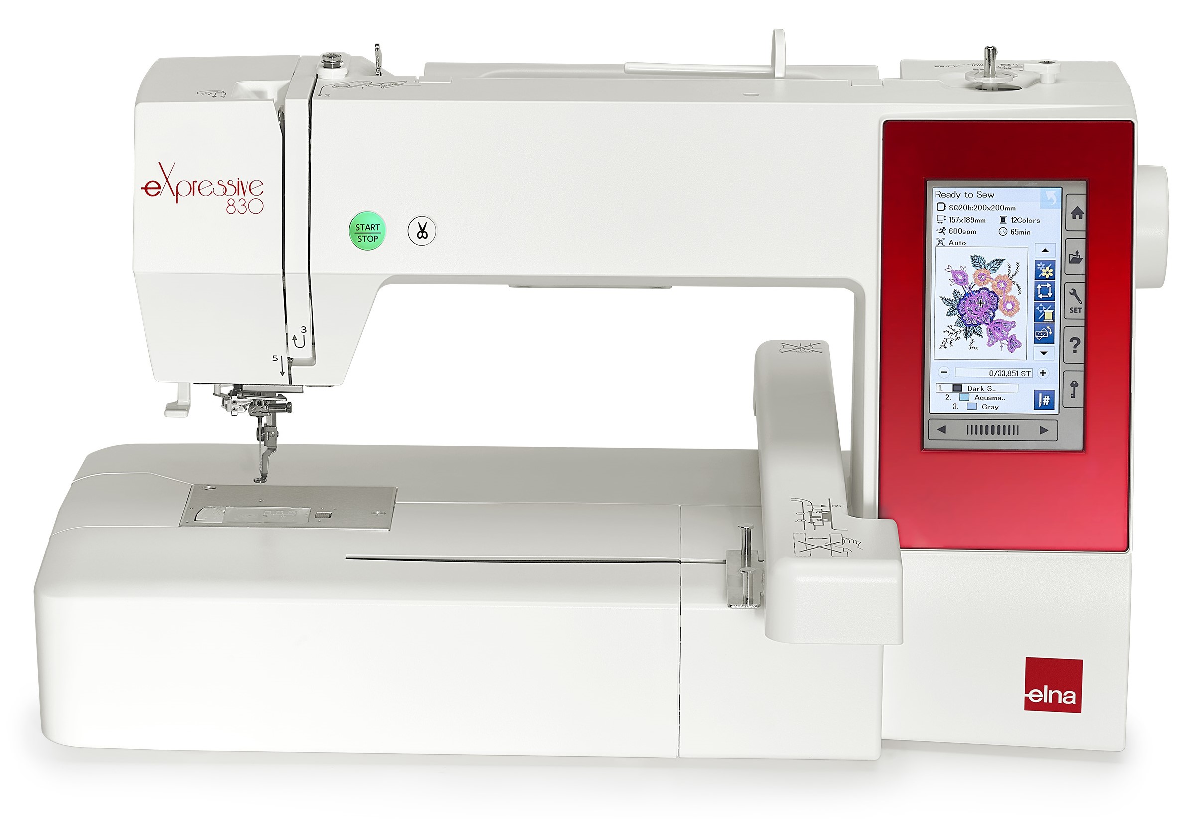 ELNA eXpressive 830 Red
