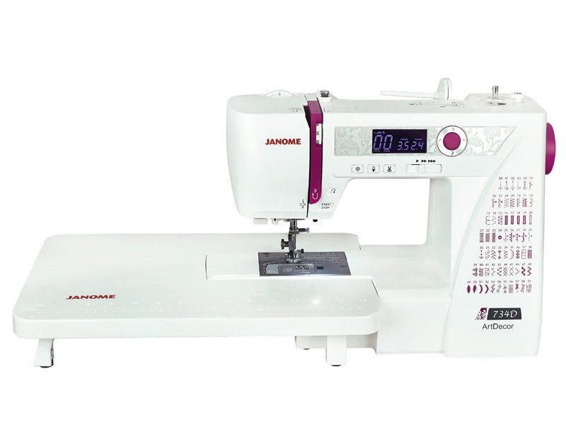 JANOME ArtDecor 734D
